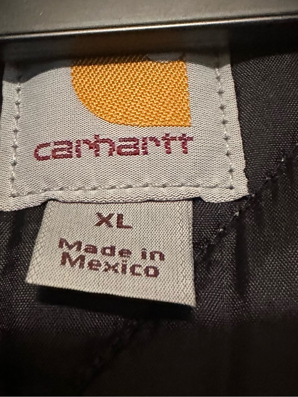 Carhartt Men's Brown Duck Work Vest-brand new. Washed but NEVER worn - Picture 3 of 4